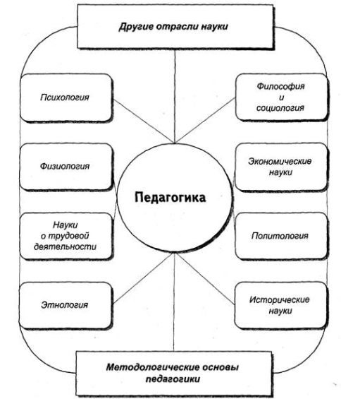 Структура педагогической науки схема