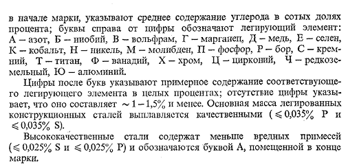 Легирующие элементы в конструкционных сталях