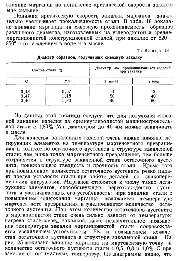 Влияние марганца на структуру и свойства стали