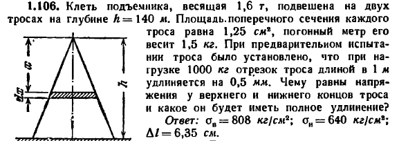 Клеть массой 250 кг поднимают