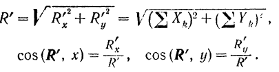 Вычисление главного вектора и главного момента произвольной плоской системы сил