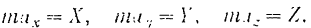 Дифференциальные уравнения движения материальной точки в декартовых координатах