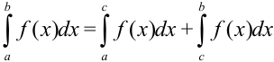 Основные свойства определенного интеграла