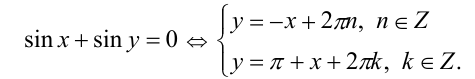 Метод областей для решения уравнений