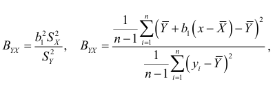 Измерение интенсивности линейной корреляционной связи