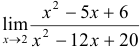 Вычисление пределов от рациональной дроби при x > a (a ≠ ∞ )»></p>



<p><strong>Решение:</strong></p>



<p>Заметим, что согласно свойствам 1 — 4 пределов</p>



<figure class=