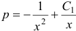 Уравнения не содержащие y