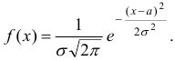 Закон нормального распределения вероятностей