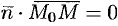 Уравнение прямой, проходящей через данную точку перпендикулярно данному вектору