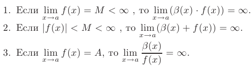 Бесконечно малые и бесконечно большие функции в математике