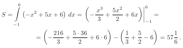 Вычисление площади плоской фигуры в математике