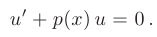 Линейные дифференциальные уравнения первого порядка в математике