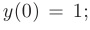 Если корень характеристического уравнения равен нулю