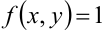 Геометрический смысл двойного интеграла от единичной функции