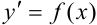 Простейшие дифференциальные уравнения первого порядка