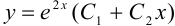 Линейные однородные дифференциальные уравнения второго порядка с постоянными коэффициентами