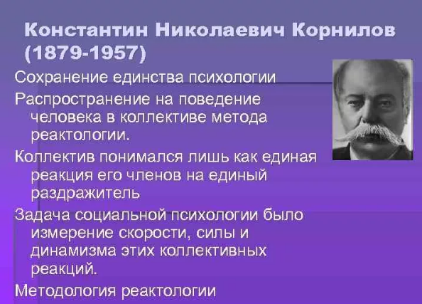 Константин Николаевич ,Корнилов, отечественный психолог - Становление отечественной психологии