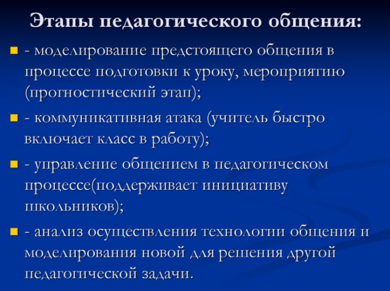 Диагностика Стилей Педагогического Общения