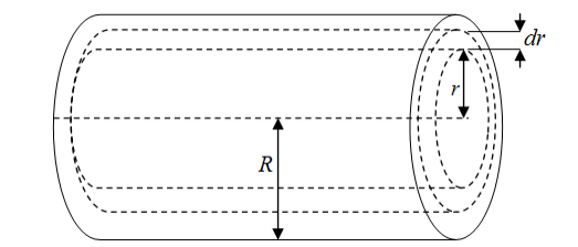 В однородном цилиндрическом проводнике радиусом R с удельной проводимостью  создано однородное поле, направленное вдоль оси цилиндра и имеющее напряженность         R r Е E0 1 , где r – расстояние от оси цилиндра. Найти силу тока, текущего по проводнику. 