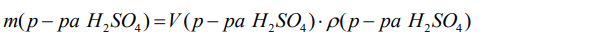  Смешали 50 мл раствора серной кислоты ( = 1,098 г/см3 ) с массовой долей Н2SО4 14% и 100 мл раствора той же кислоты ( = 1,224 г/см3 ) с массовой долей Н2SО4 30%. Вычислите молярную концентрацию и массовую долю (%) Н2SО4 в полученном растворе. 