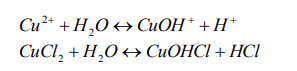   Составьте ионные и молекулярные уравнения гидролиза солей CuCl2, Сs2СО3. Какое значение рН имеют растворы этих солей? 