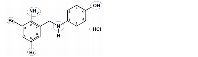  Напишите формулу ЛС, исходя из химического названия: транс-4-[(2- амино-3,5-дибромбензил)амино]-циклогексанола гидрохлорид. Проведите нумерацию, обозначьте радикалы и функциональные группы. Обоснуйте особенности хранения в зависимости от свойств функциональных групп. 