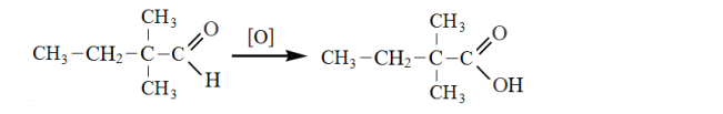 Напишите уравнения реакций окисления следующих веществ: а) 2,2-диметилбутаналя; б) гептанона-3. 