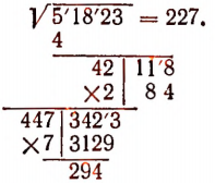 Арифметический квадратный корень