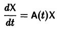 Матричный метод интегрирования систем дифференциальных уравнений