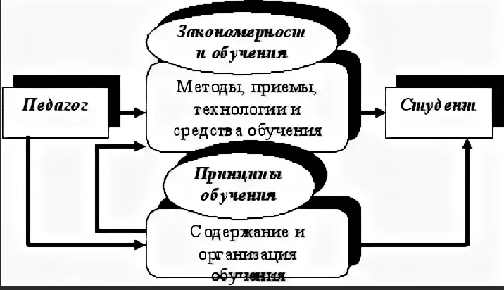 Какая схема правильно отражает взаимосвязь закономерностей принципов и правил воспитания