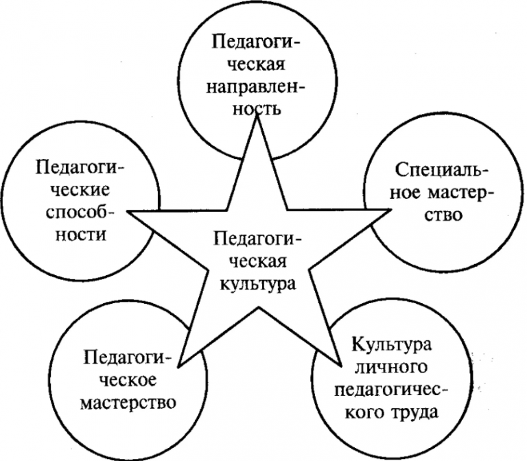 Виды профессиональной культуры педагога